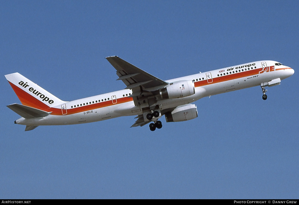 Aircraft Photo of G-BRJD | Boeing 757-236 | Air Europe | AirHistory.net #310873