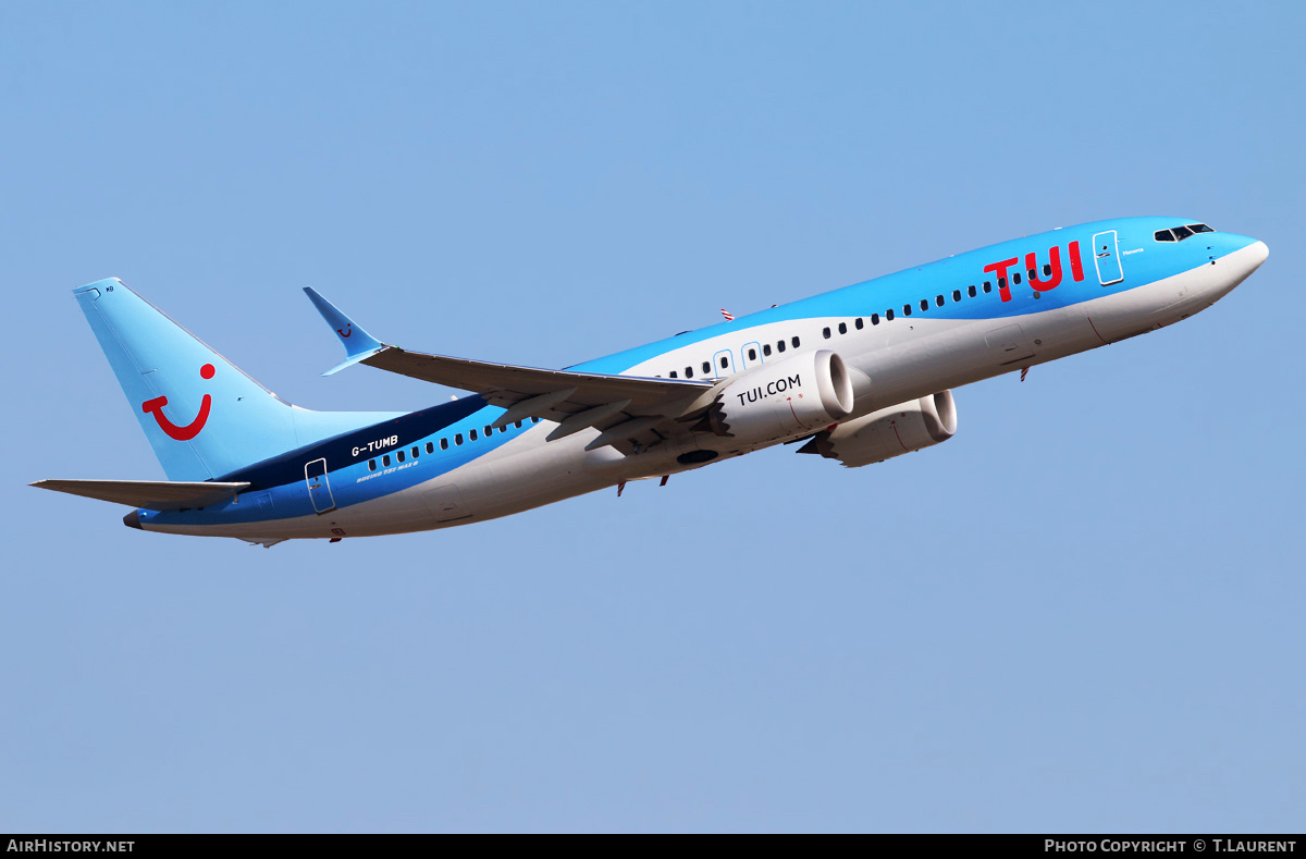 Aircraft Photo of G-TUMB | Boeing 737-8 Max 8 | TUI | AirHistory.net #310922