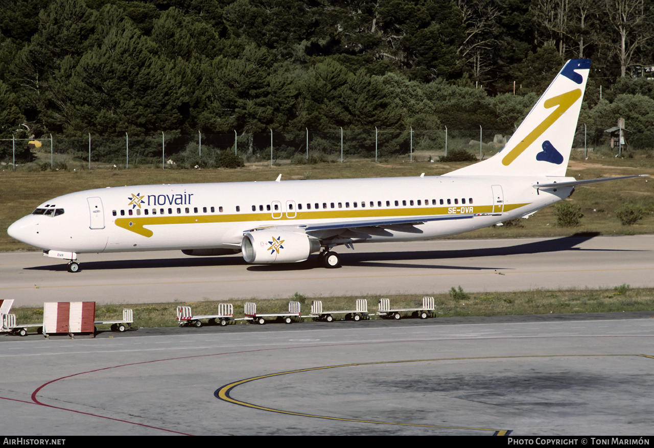 Aircraft Photo of SE-DVR | Boeing 737-85F | Novair | AirHistory.net #310930