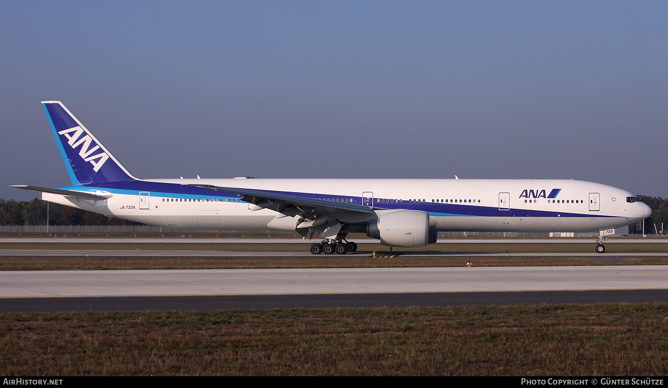 Aircraft Photo of JA733A | Boeing 777-381/ER | All Nippon Airways - ANA | AirHistory.net #310940