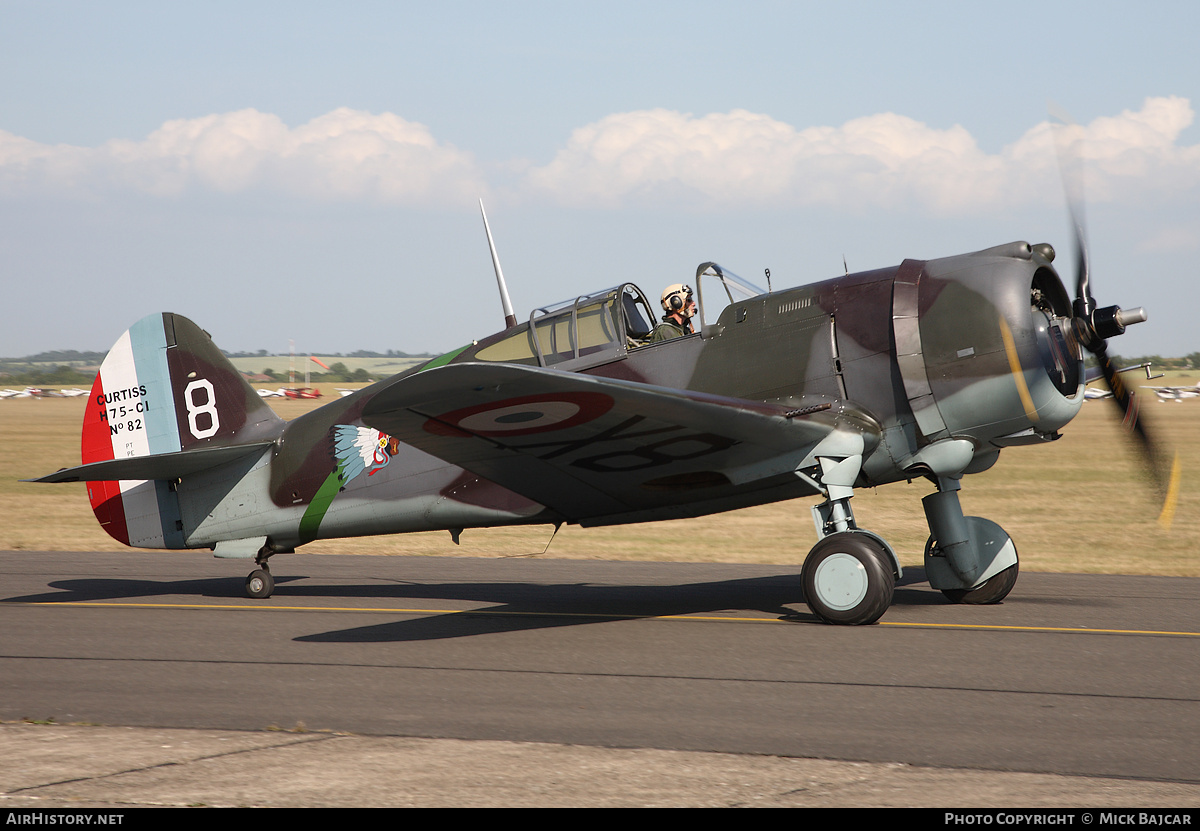 Aircraft Photo of G-CCVH / 82 | Curtiss Hawk 75A-1 | France - Air Force | AirHistory.net #310944