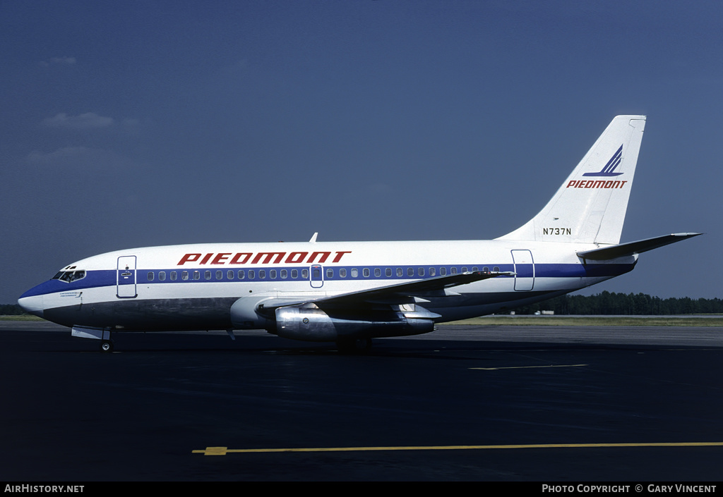 Aircraft Photo of N737N | Boeing 737-201 | Piedmont Airlines | AirHistory.net #310946
