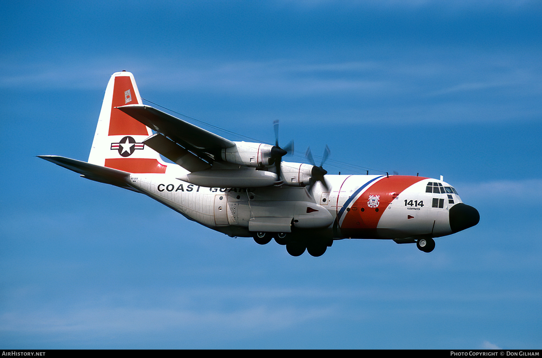 Aircraft Photo of 1414 | Lockheed EC-130E Hercules (L-382) | USA - Coast Guard | AirHistory.net #310952