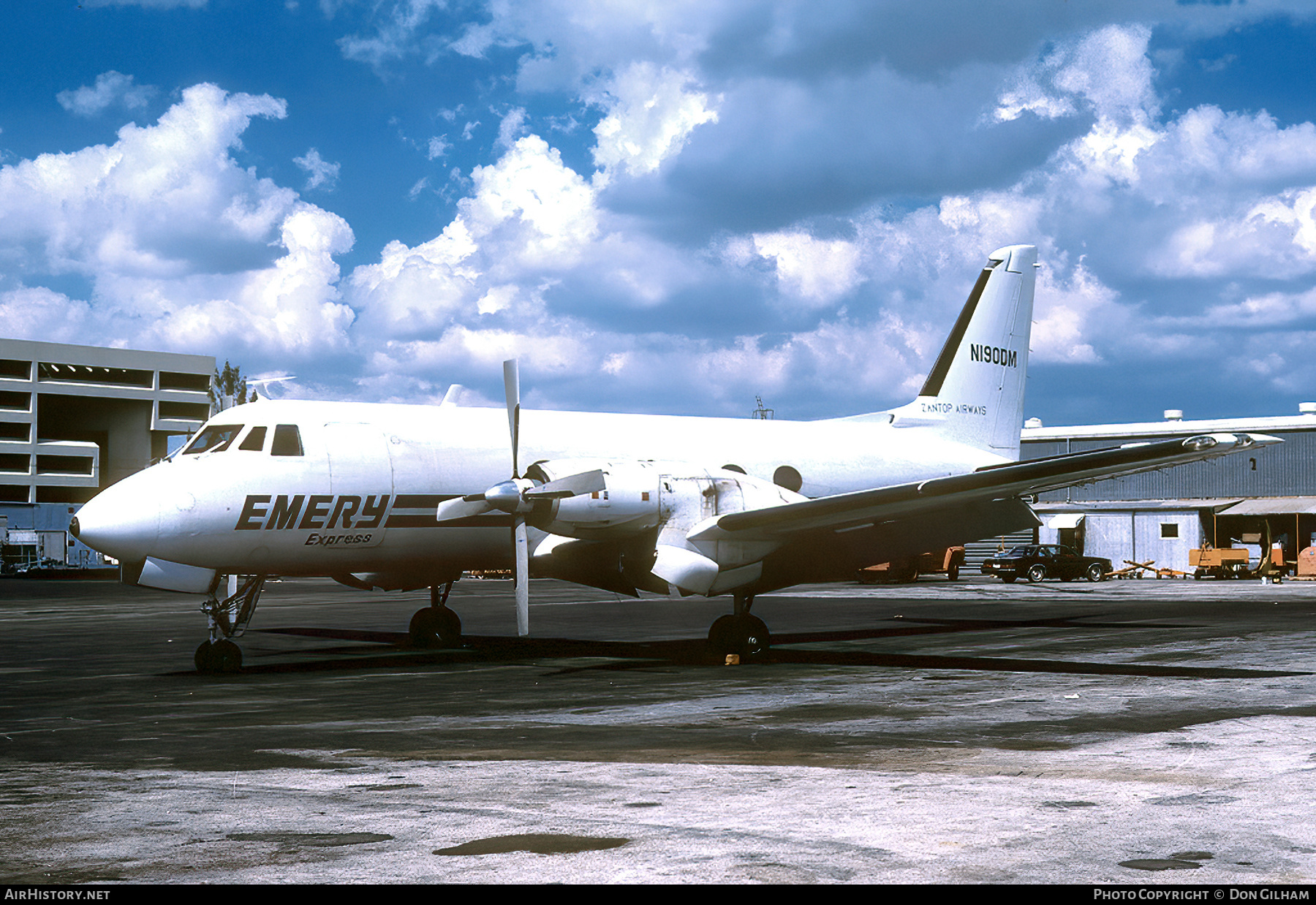 Aircraft Photo of N190DM | Grumman G-159C Gulfstream I | Emery Express | AirHistory.net #310958