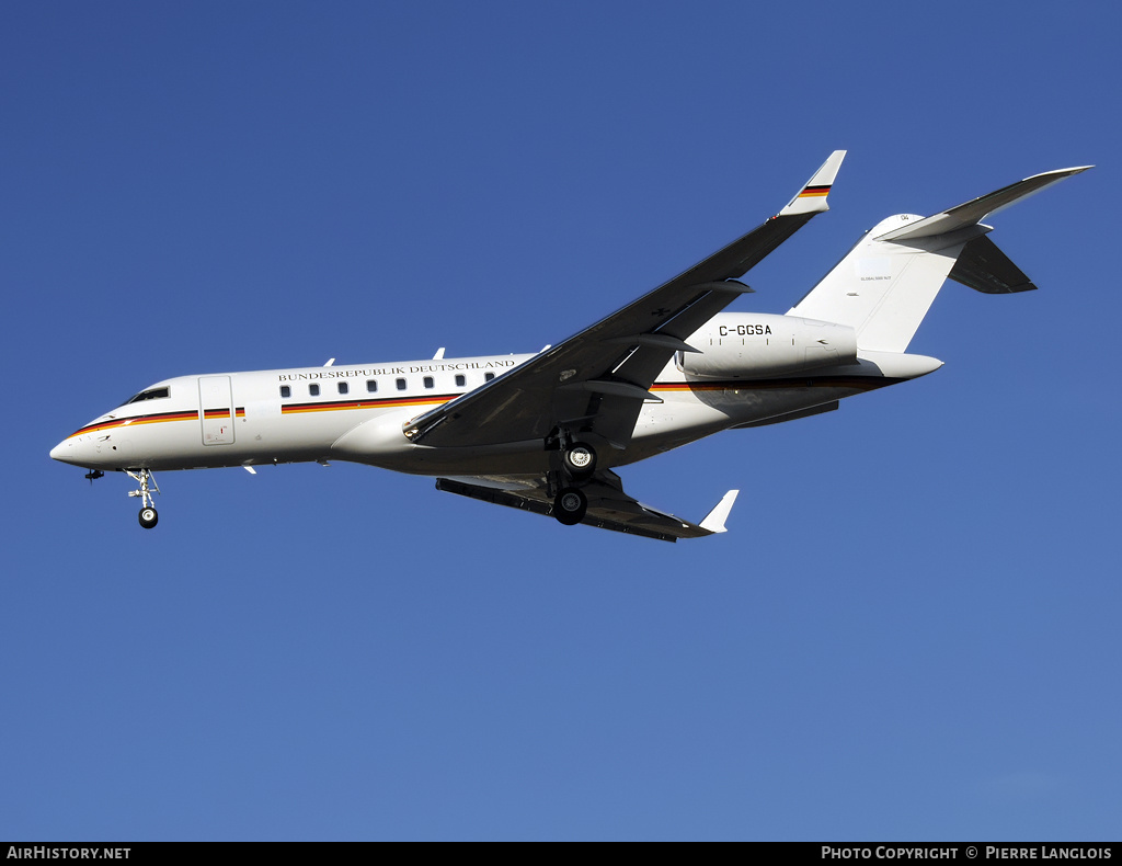 Aircraft Photo of C-GGSA | Bombardier Global 5000 (BD-700-1A11) | Germany - Air Force | AirHistory.net #310969
