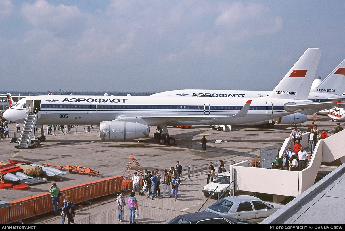 Aircraft Photo of CCCP-64001 | Tupolev Tu-204-300 | Aeroflot | AirHistory.net #310976