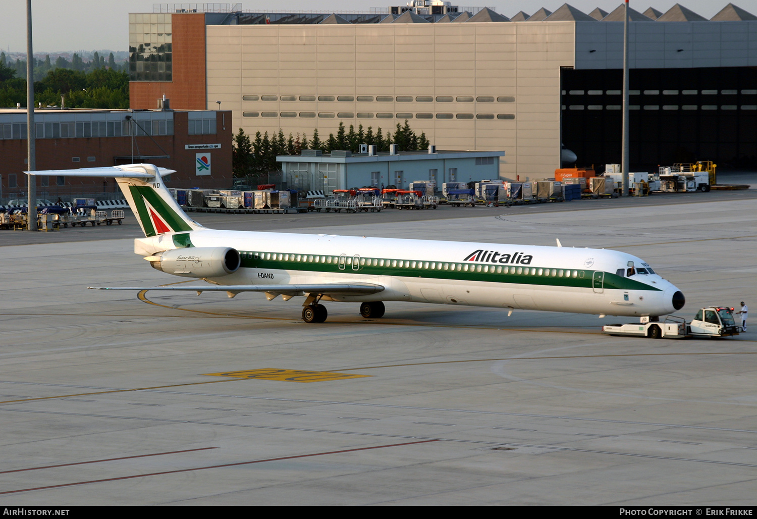 Aircraft Photo of I-DAND | McDonnell Douglas MD-82 (DC-9-82) | Alitalia | AirHistory.net #310982