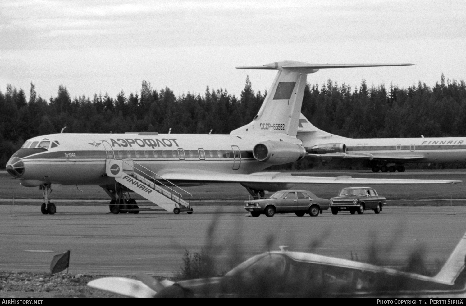 Aircraft Photo of CCCP-65962 | Tupolev Tu-134AK | Aeroflot | AirHistory.net #310999