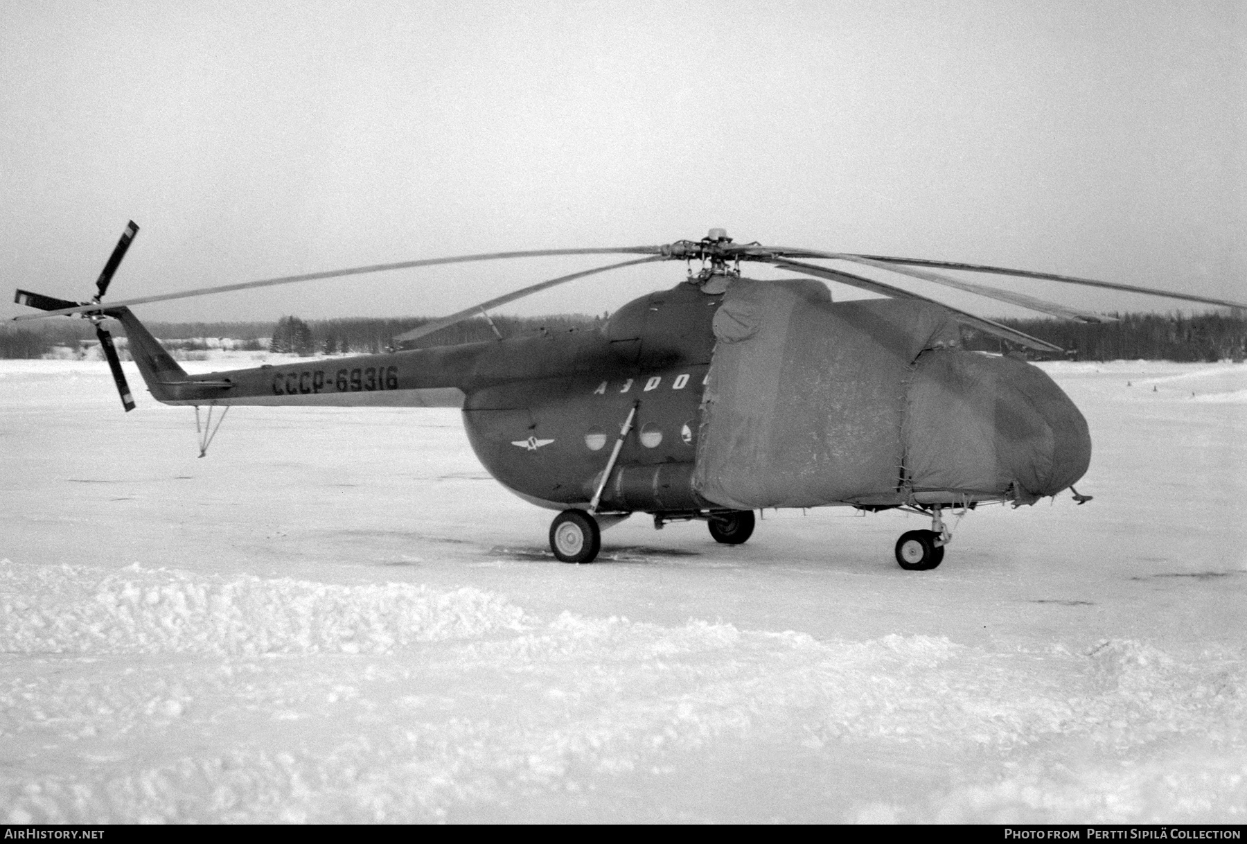 Aircraft Photo of CCCP-69316 | Mil Mi-8T | Aeroflot | AirHistory.net #311011
