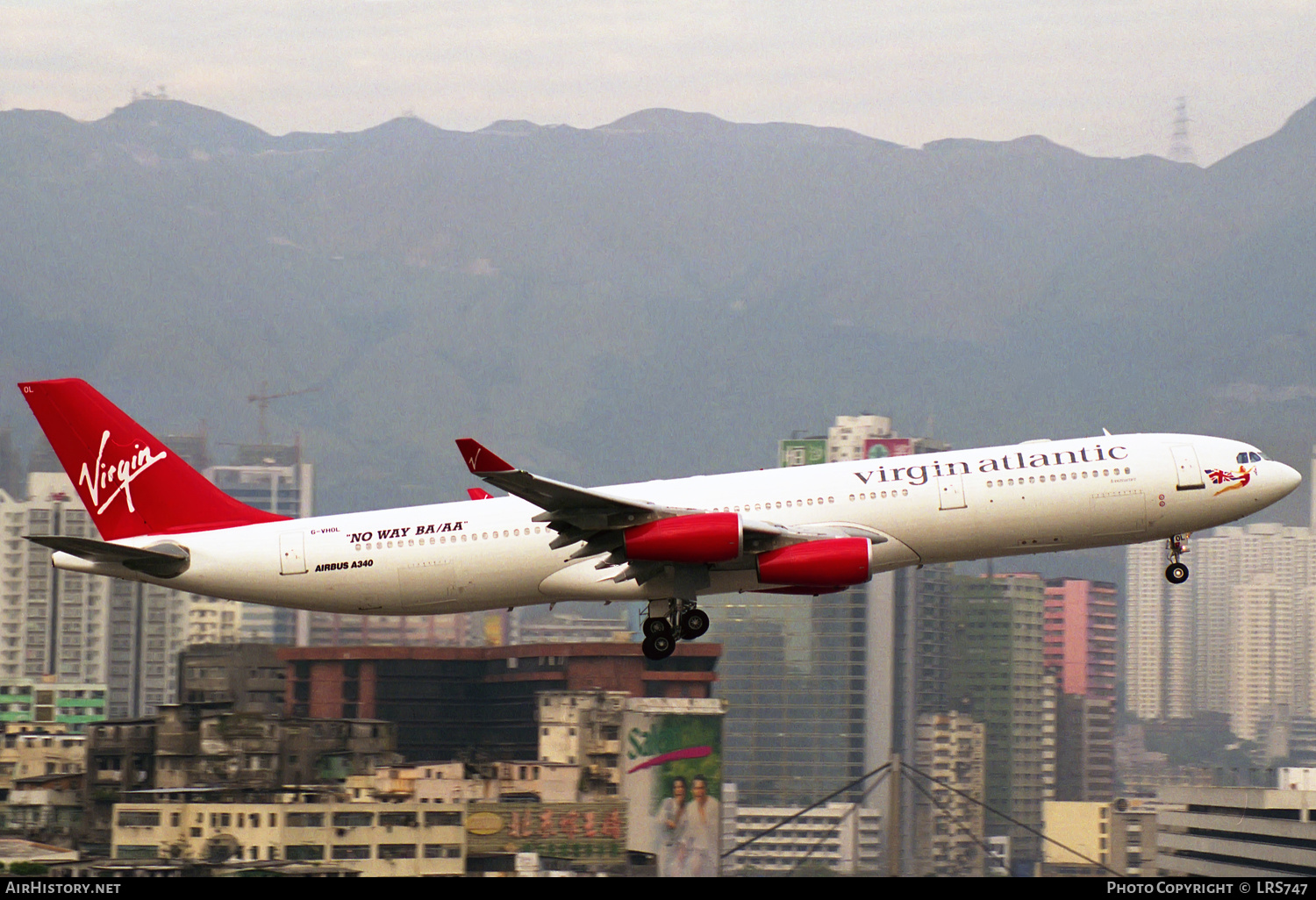 Aircraft Photo of G-VHOL | Airbus A340-311 | Virgin Atlantic Airways | AirHistory.net #311018