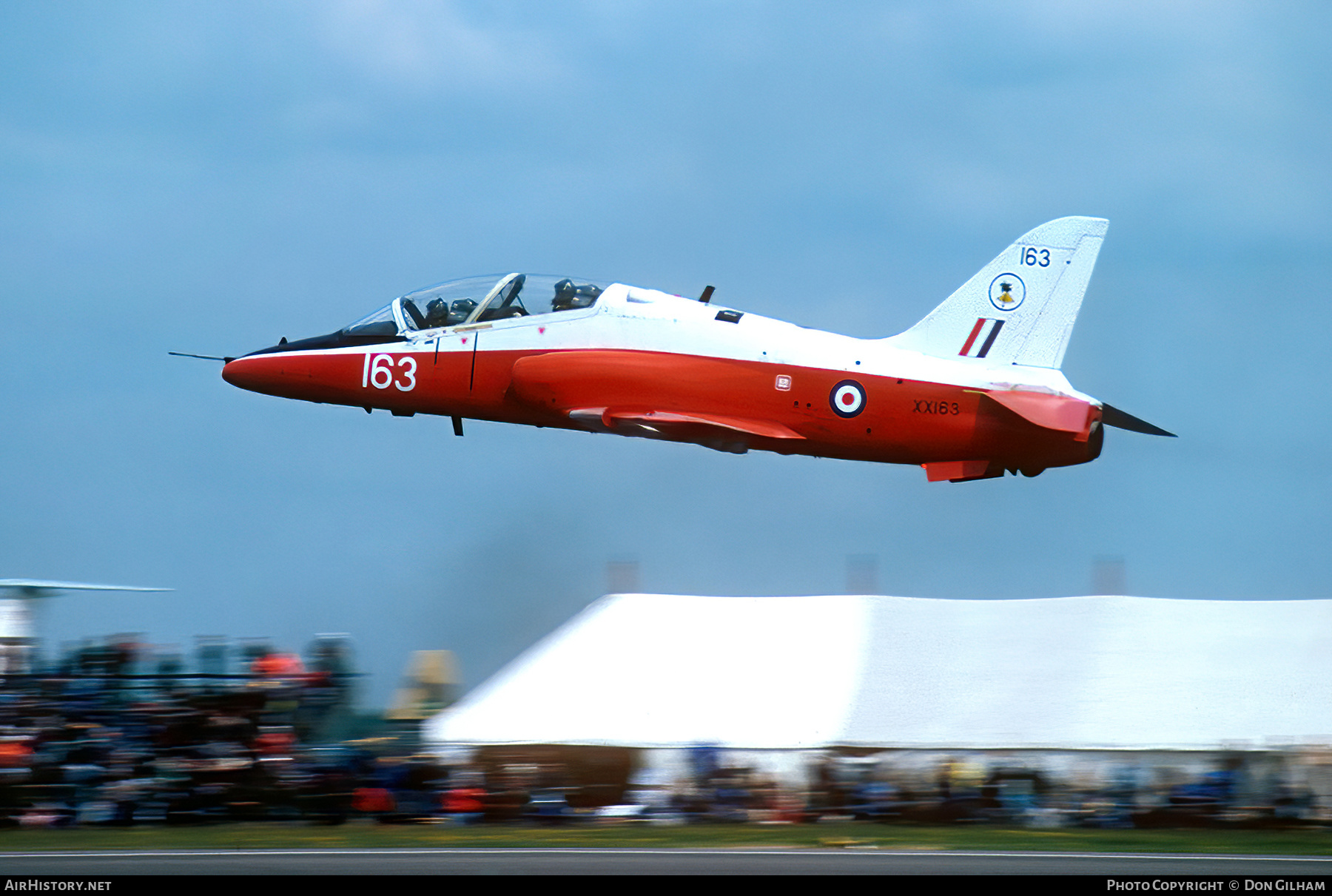 Aircraft Photo of XX163 | Hawker Siddeley Hawk T.1 | UK - Air Force | AirHistory.net #311021