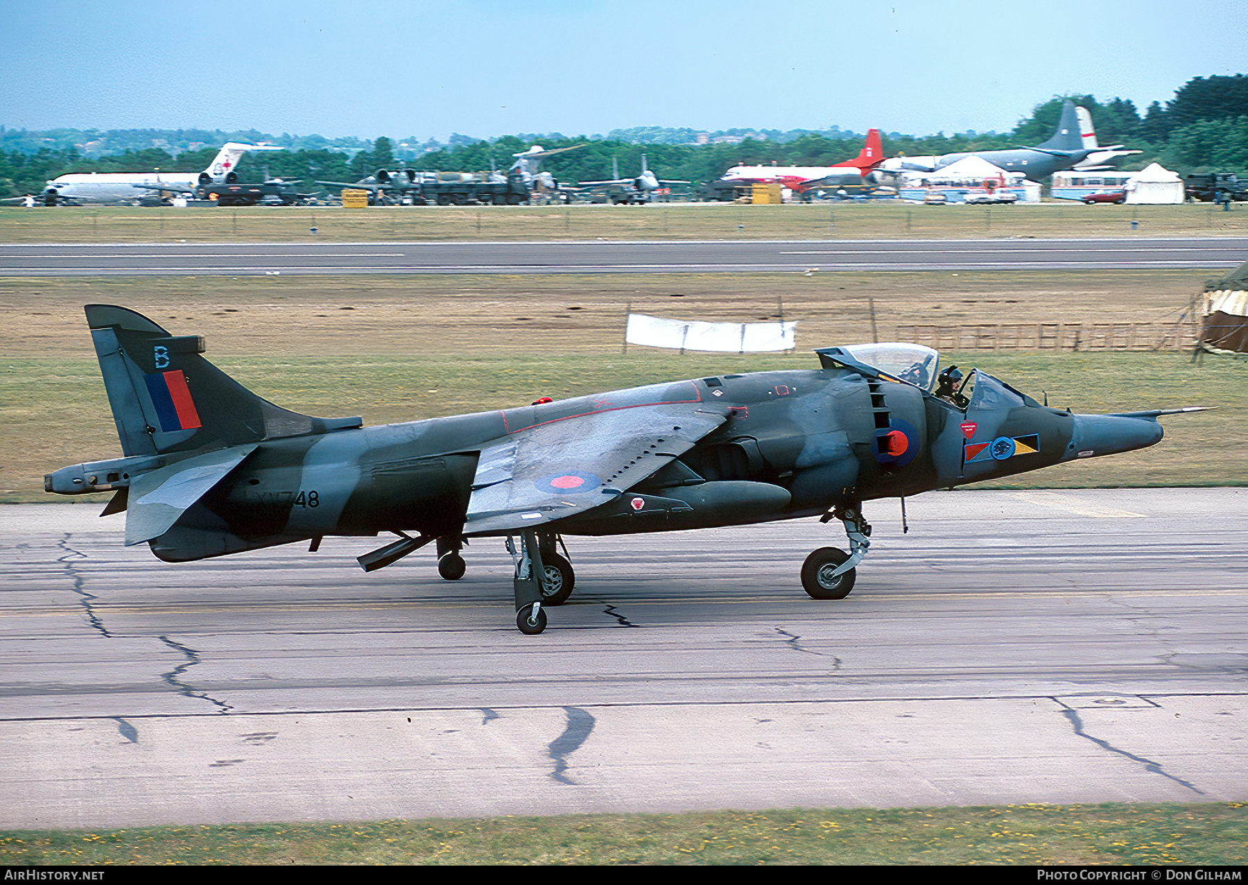 Aircraft Photo of XV748 | Hawker Siddeley Harrier GR3 | UK - Air Force | AirHistory.net #311022