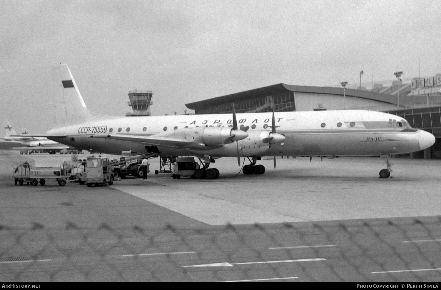 Aircraft Photo of CCCP-75559 | Ilyushin Il-18V | Aeroflot | AirHistory.net #311023