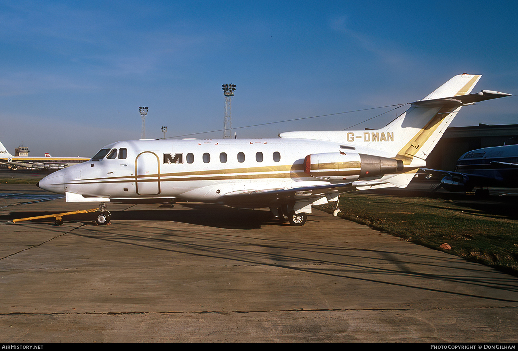 Aircraft Photo of G-DMAN | Hawker Siddeley HS-125-600B | AirHistory.net #311030