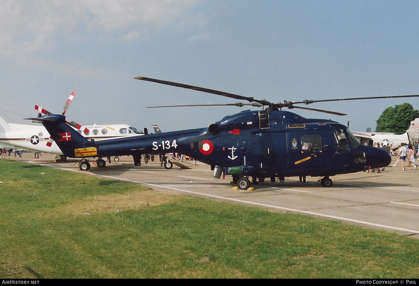 Aircraft Photo of S-134 | Westland WG-13 Lynx Mk80 | Denmark - Navy | AirHistory.net #311035