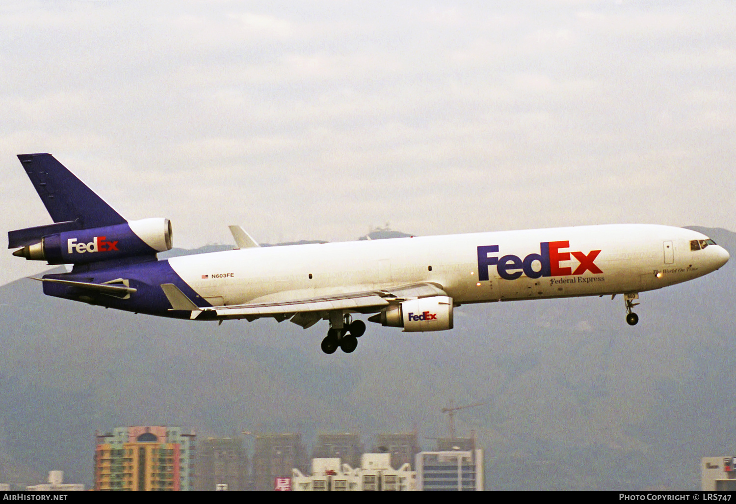 Aircraft Photo of N603FE | McDonnell Douglas MD-11F | Fedex - Federal Express | AirHistory.net #311050