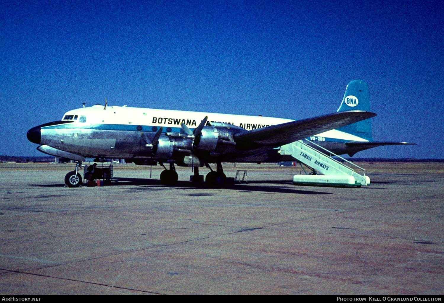 Aircraft Photo of VQ-ZEG | Douglas C-54A Skymaster | Botswana National Airways - BNA | AirHistory.net #311055