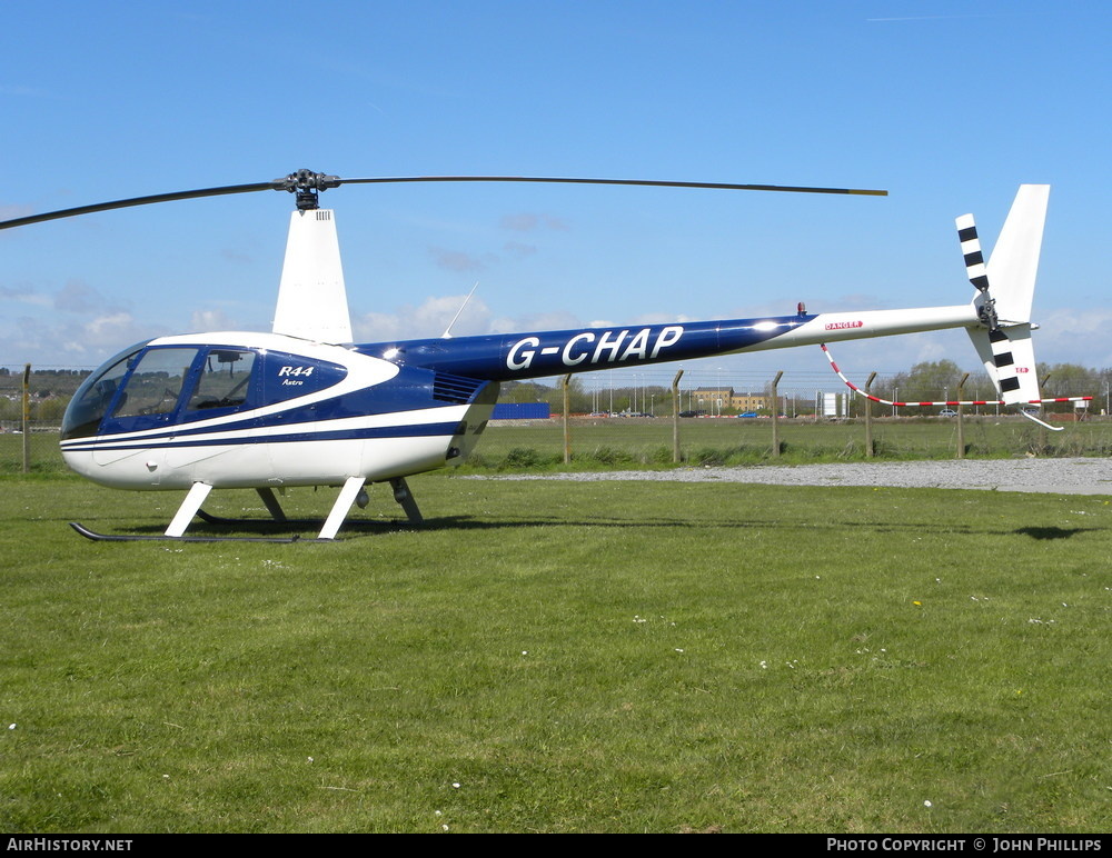 Aircraft Photo of G-CHAP | Robinson R-44 Astro | AirHistory.net #311058