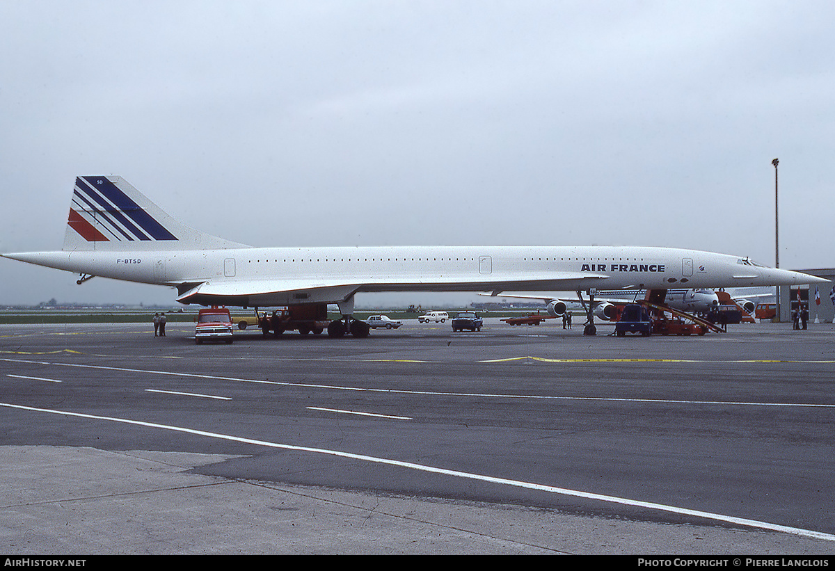 Aircraft Photo of F-BTSD | Aerospatiale-British Aerospace Concorde 101 | Air France | AirHistory.net #311069