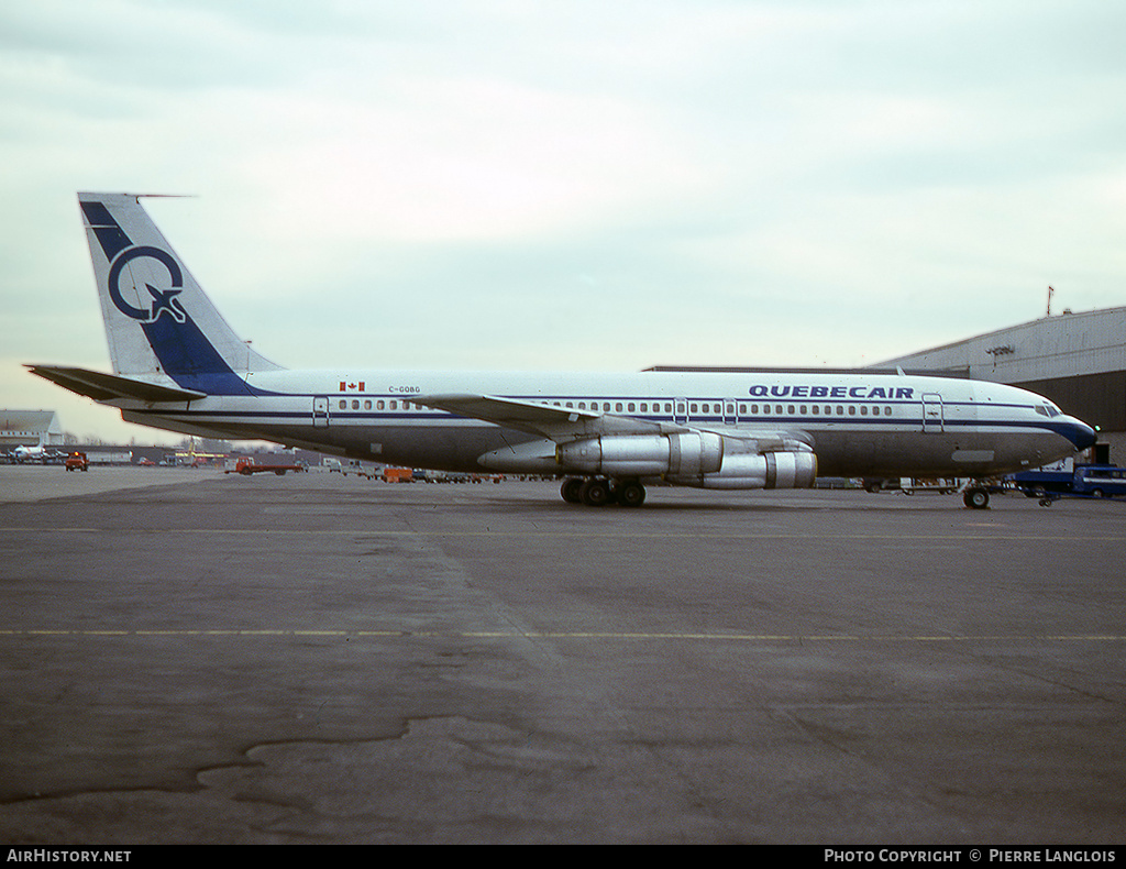 Aircraft Photo of C-GQBG | Boeing 707-123B | Quebecair | AirHistory.net #311080