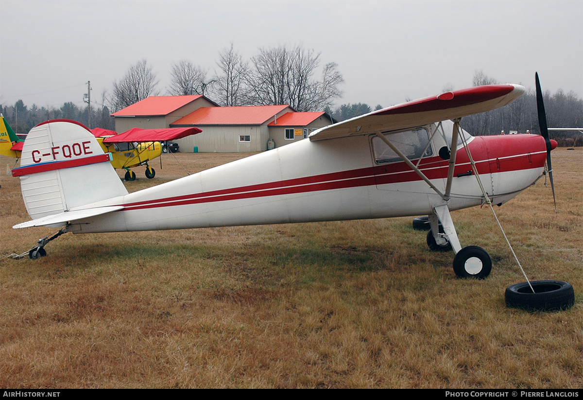 Aircraft Photo of C-FQOE | Cessna 120 | AirHistory.net #311104