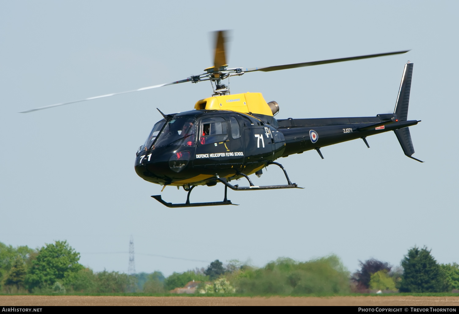 Aircraft Photo of ZJ271 | Eurocopter AS-350BB Squirrel HT1 | UK - Air Force | AirHistory.net #311107
