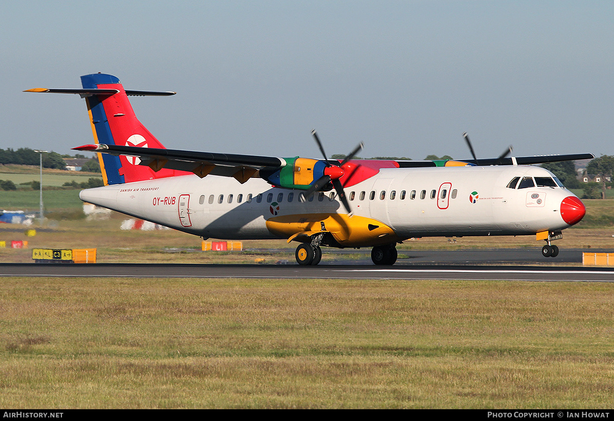 Aircraft Photo of OY-RUB | ATR ATR-72-202 | Danish Air Transport - DAT | AirHistory.net #311140