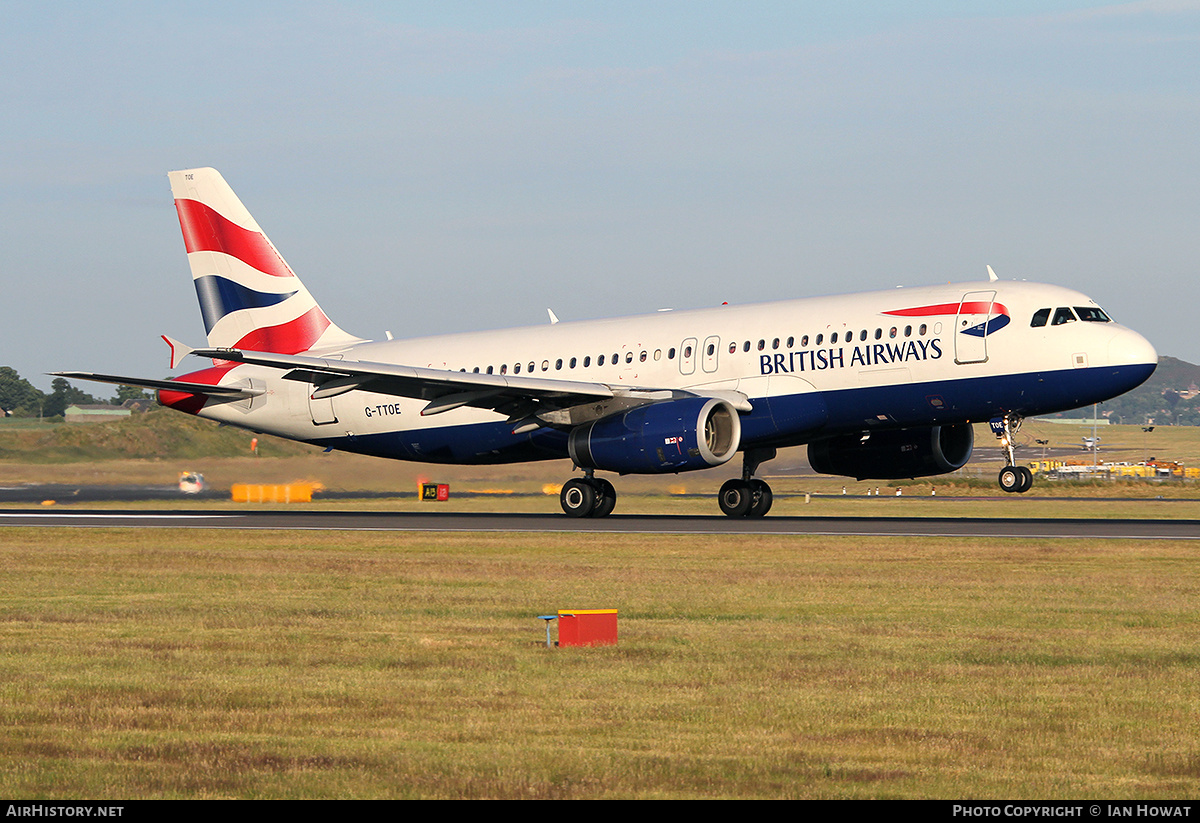 Aircraft Photo of G-TTOE | Airbus A320-232 | British Airways | AirHistory.net #311141