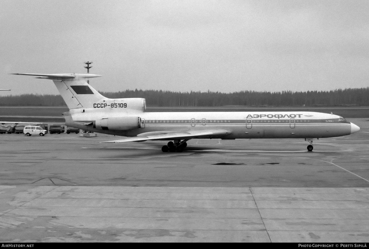 Aircraft Photo of CCCP-85109 | Tupolev Tu-154B-1 | Aeroflot | AirHistory.net #311143