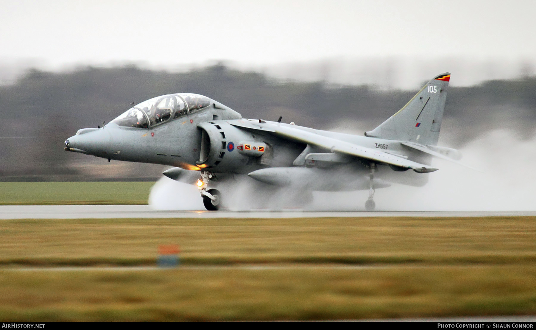 Aircraft Photo of ZH657 | British Aerospace Harrier T12 | UK - Air Force | AirHistory.net #311145