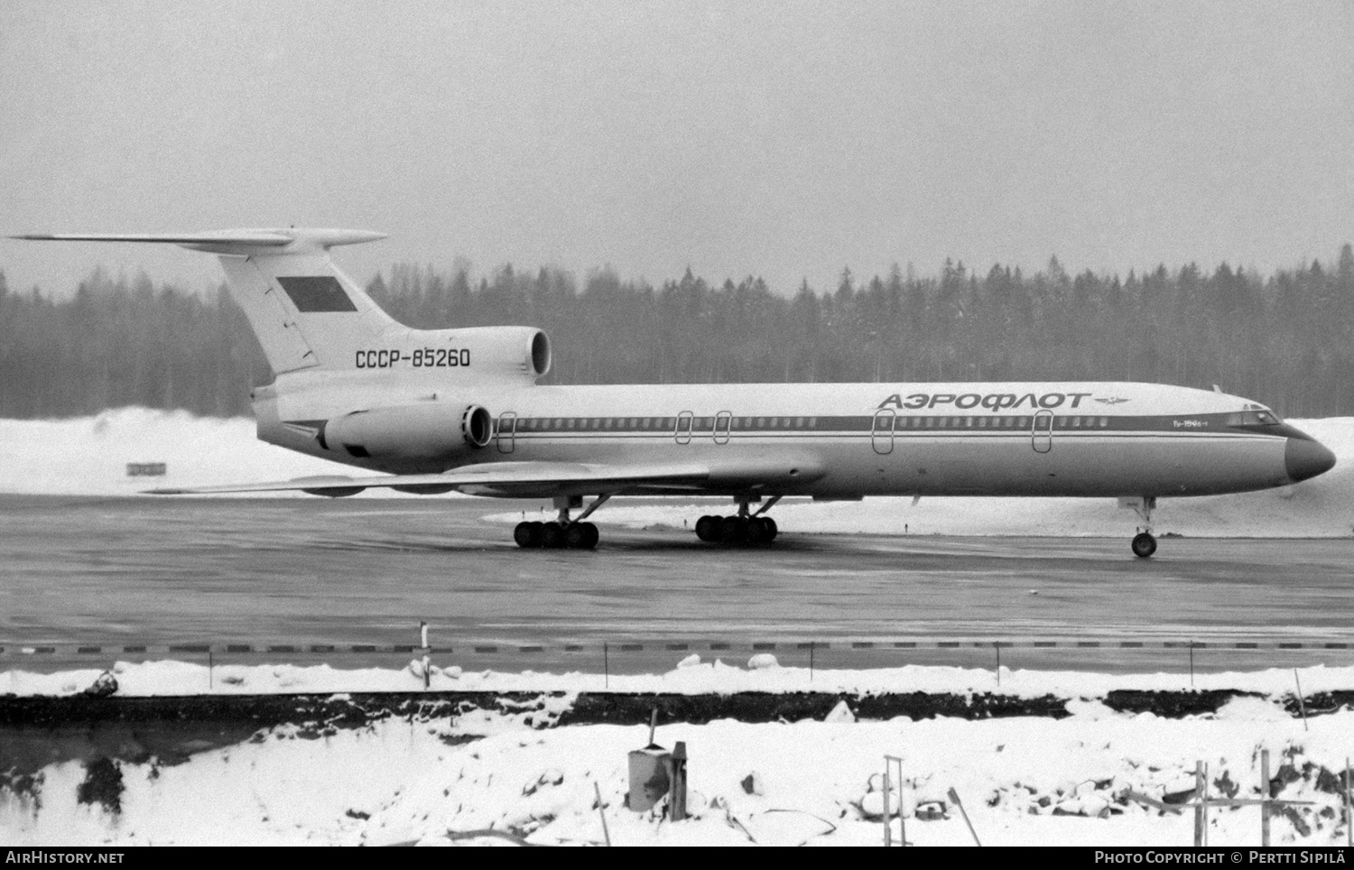 Aircraft Photo of CCCP-85260 | Tupolev Tu-154B-1 | Aeroflot | AirHistory.net #311149