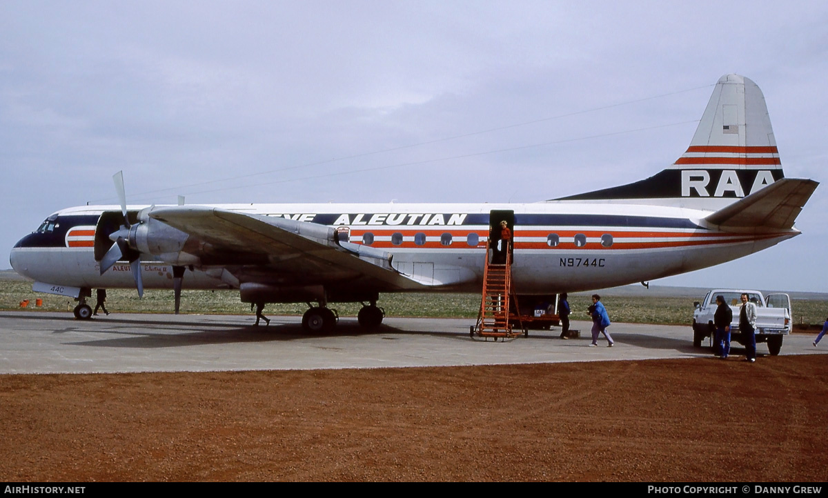 Aircraft Photo of N9744C | Lockheed L-188C(PF) Electra | Reeve Aleutian Airways - RAA | AirHistory.net #311150