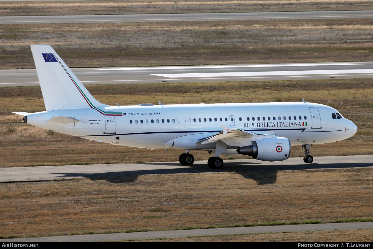 Aircraft Photo of MM62243 | Airbus ACJ319 (A319-115/CJ) | Italy - Air Force | AirHistory.net #311151