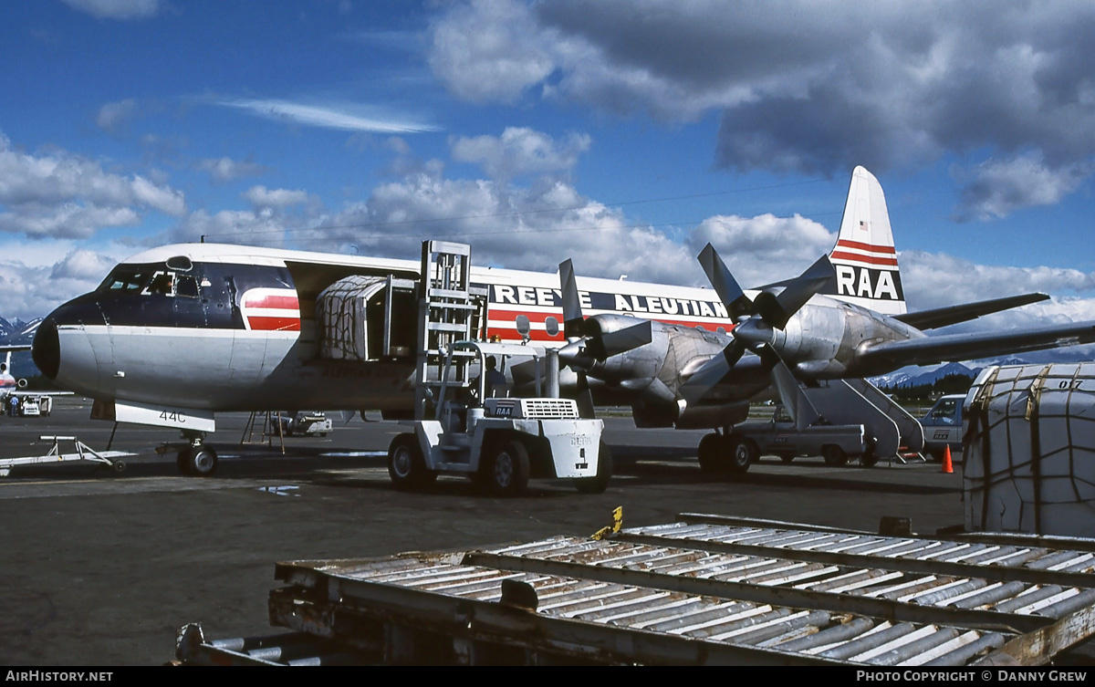 Aircraft Photo of N9744C | Lockheed L-188C(PF) Electra | Reeve Aleutian Airways - RAA | AirHistory.net #311162
