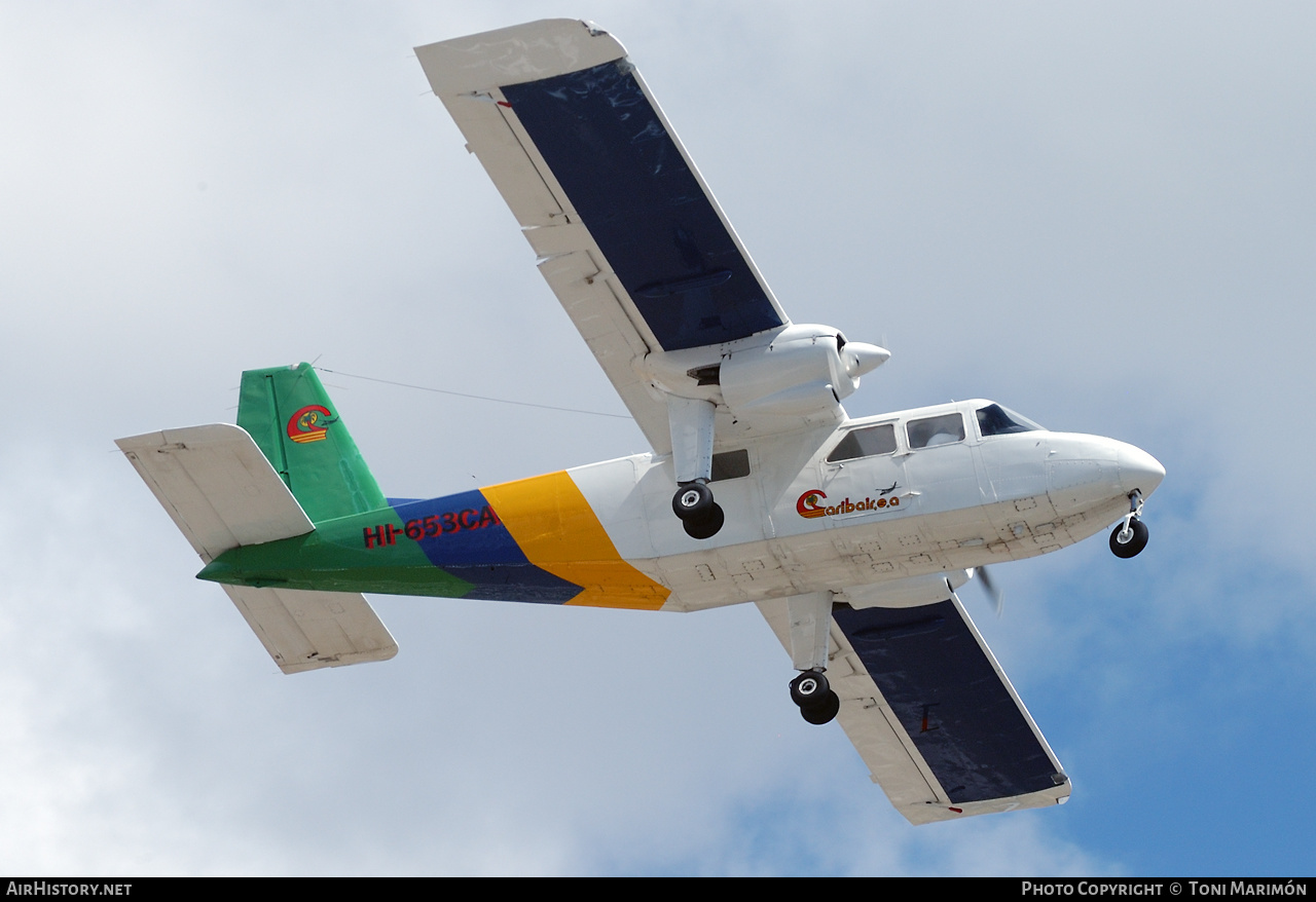 Aircraft Photo of HI-653CA | Britten-Norman BN-2A-26 Islander | Caribair | AirHistory.net #311195