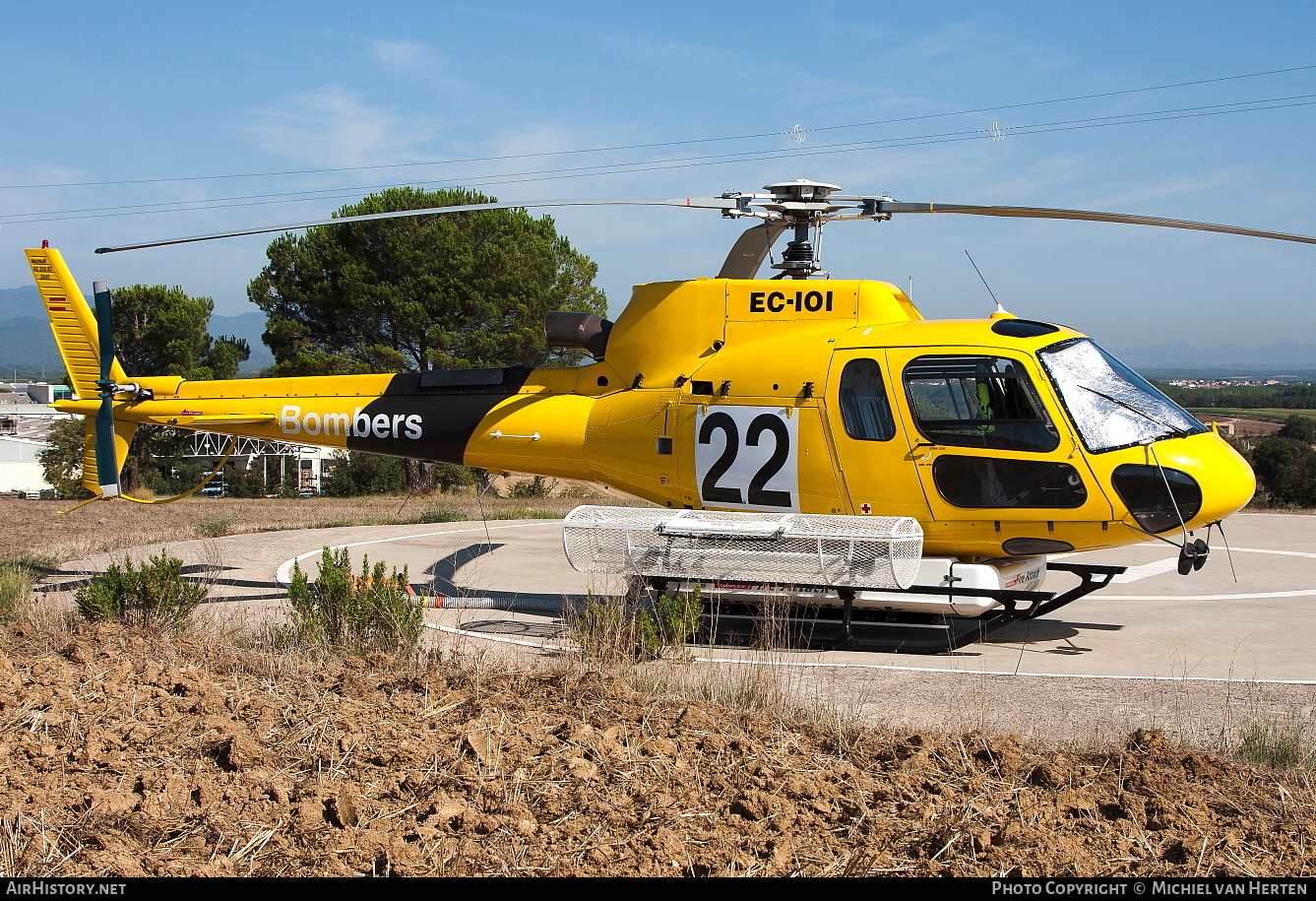 Aircraft Photo of EC-IOI | Aerospatiale AS-350B-3 Ecureuil | AirHistory.net #311201