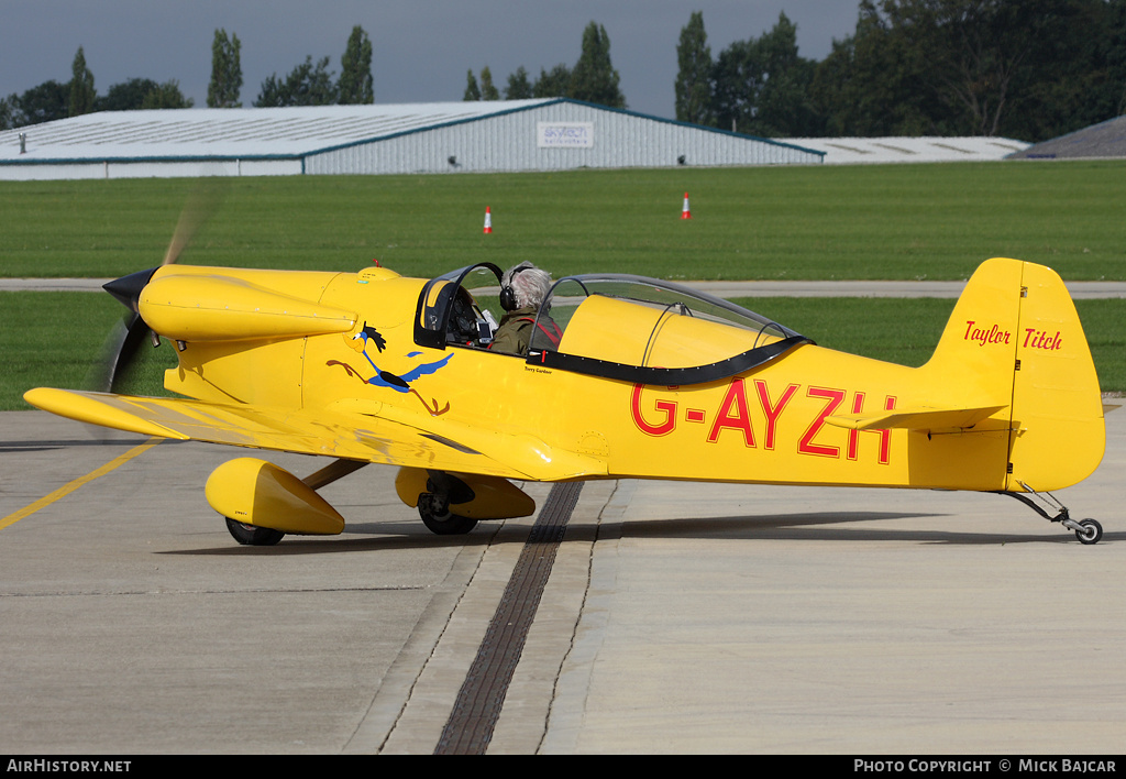 Aircraft Photo of G-AYZH | Taylor JT-2 Titch | AirHistory.net #311227