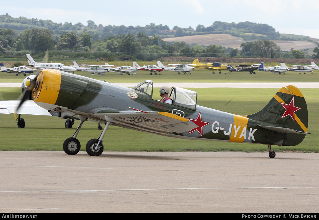 Aircraft Photo of G-JYAK | Yakovlev Yak-50 | Soviet Union - Air Force | AirHistory.net #311228