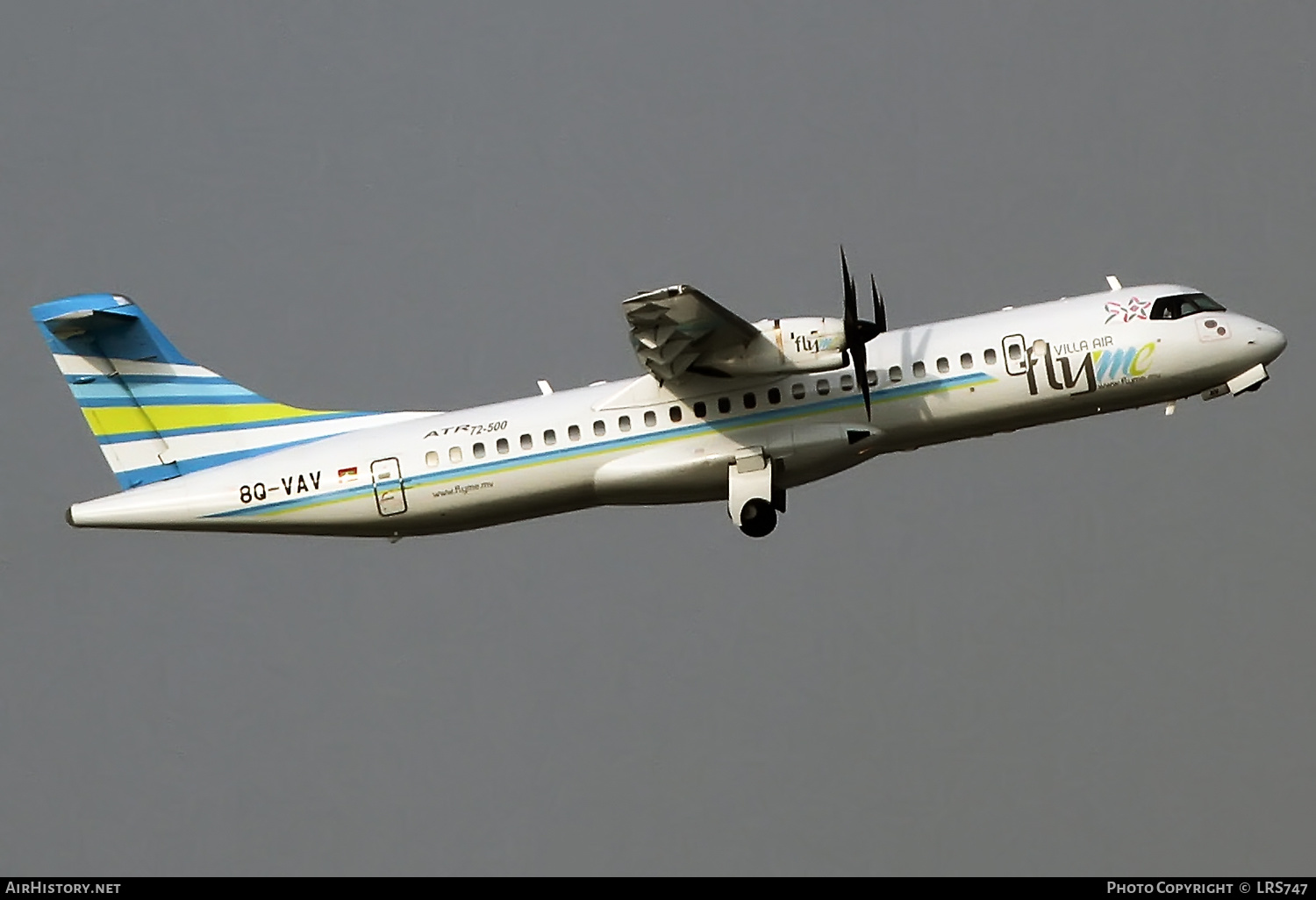 Aircraft Photo of 8Q-VAV | ATR ATR-72-500 (ATR-72-212A) | Flyme Maldives | AirHistory.net #311231