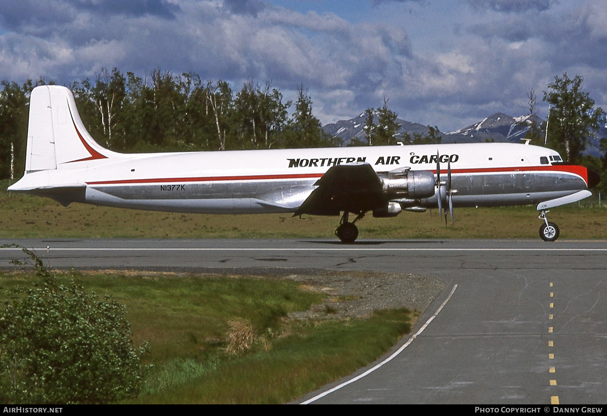 Aircraft Photo of N1377K | Douglas C-118A Liftmaster (DC-6A) | Northern Air Cargo - NAC | AirHistory.net #311275