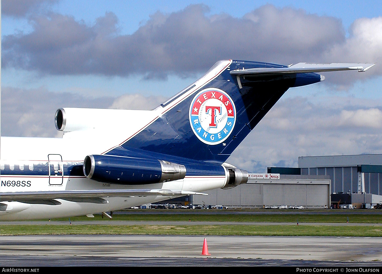 Aircraft Photo of N698SS | Boeing 727-223/Adv | Texas Rangers | AirHistory.net #311282