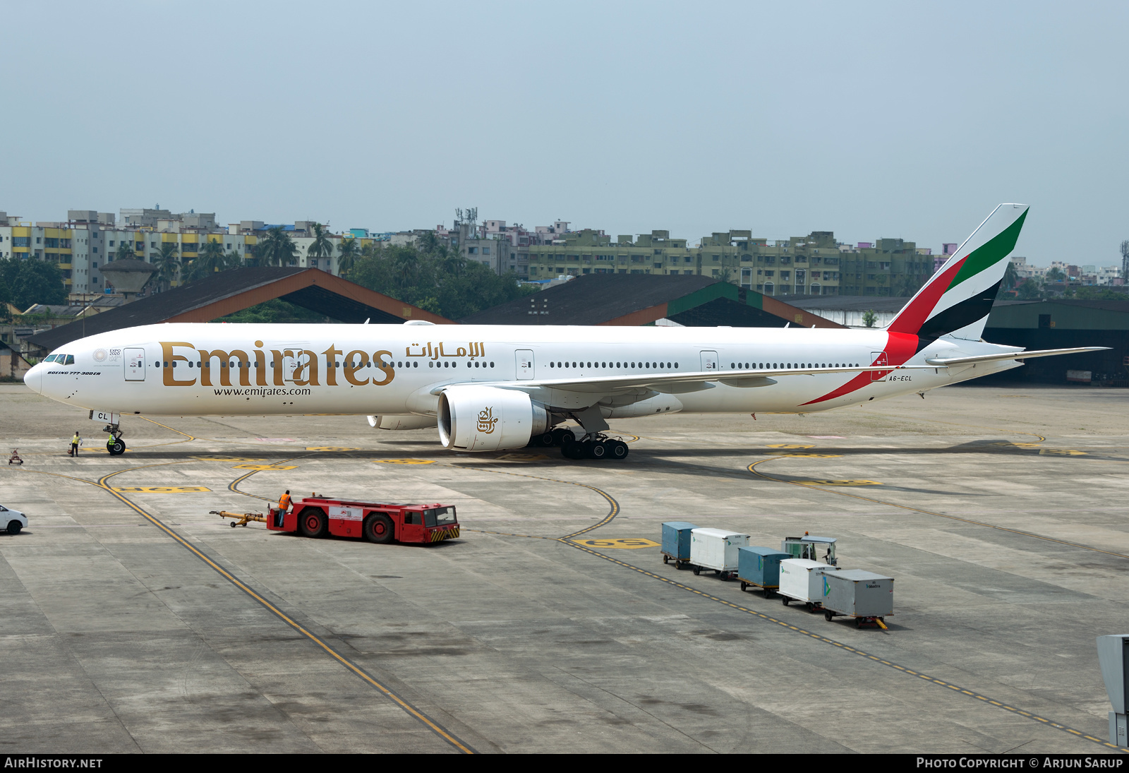 Aircraft Photo of A6-ECL | Boeing 777-36N/ER | Emirates | AirHistory.net #311286