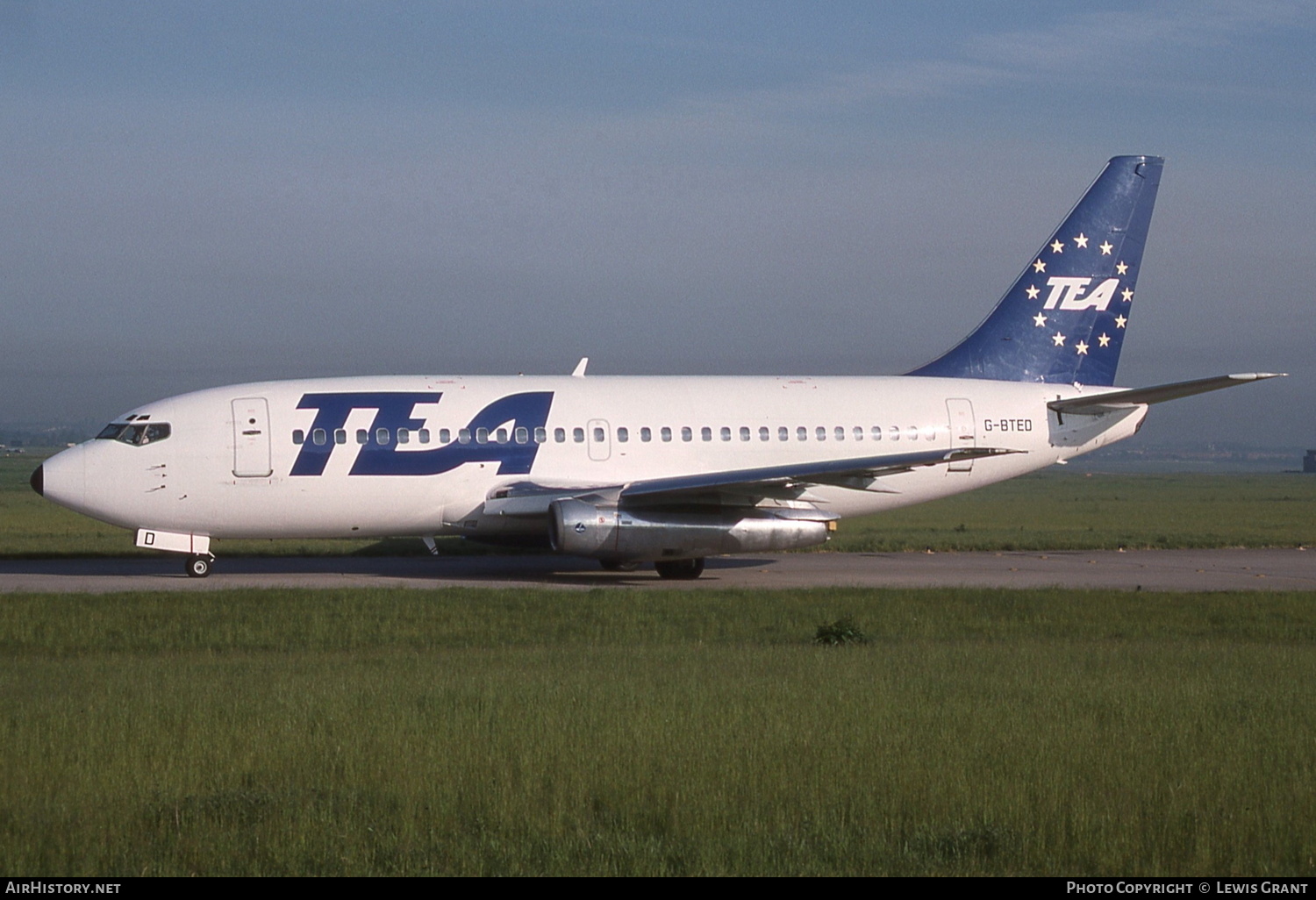 Aircraft Photo of G-BTED | Boeing 737-229/Adv | TEA - Trans European Airways | AirHistory.net #311302