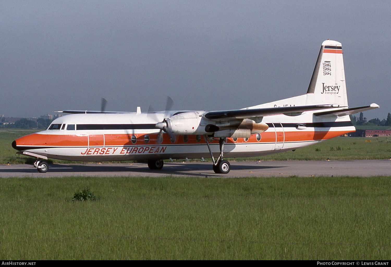 Aircraft Photo of G-JEAA | Fokker F27-500 Friendship | Jersey European Airways | AirHistory.net #311306