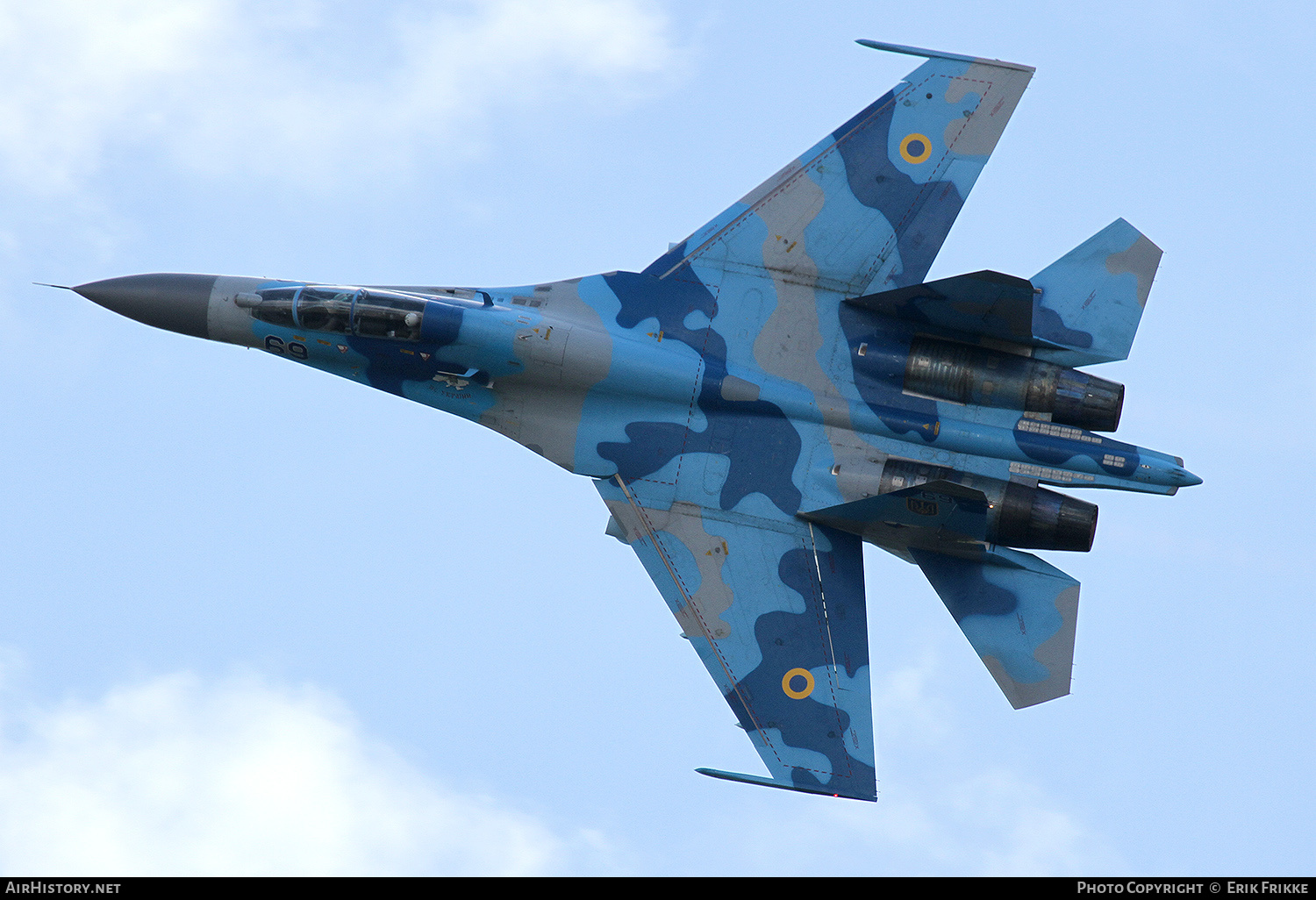 Aircraft Photo of 69 blue | Sukhoi Su-27UB | Ukraine - Air Force | AirHistory.net #311315