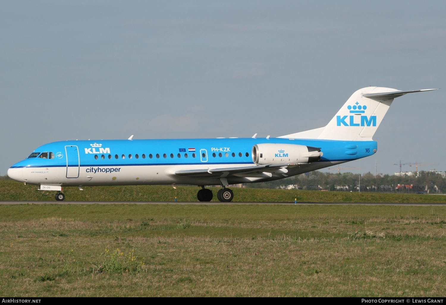 Aircraft Photo of PH-KZK | Fokker 70 (F28-0070) | KLM Cityhopper | AirHistory.net #311317