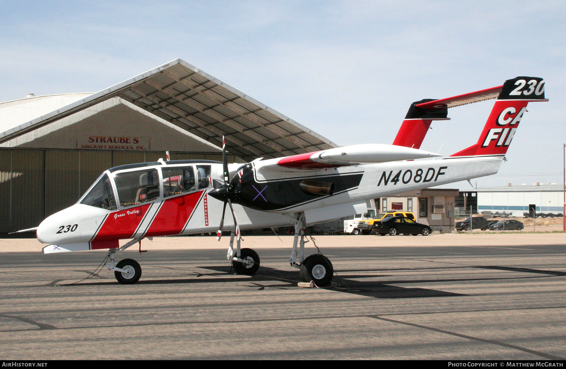 Aircraft Photo of N408DF | North American Rockwell OV-10A Bronco | Cal Fire - California Department of Forestry & Fire Protection | AirHistory.net #311329
