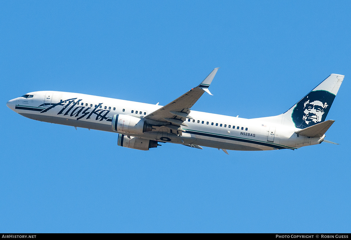 Aircraft Photo of N528AS | Boeing 737-890 | Alaska Airlines | AirHistory.net #311336
