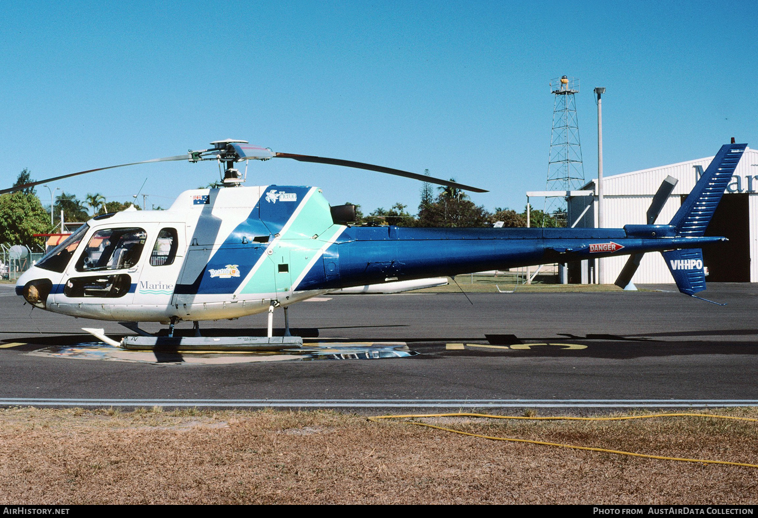 Aircraft Photo of VH-HPO | Aerospatiale AS-350BA Squirrel | Marine Helicopters | AirHistory.net #311340