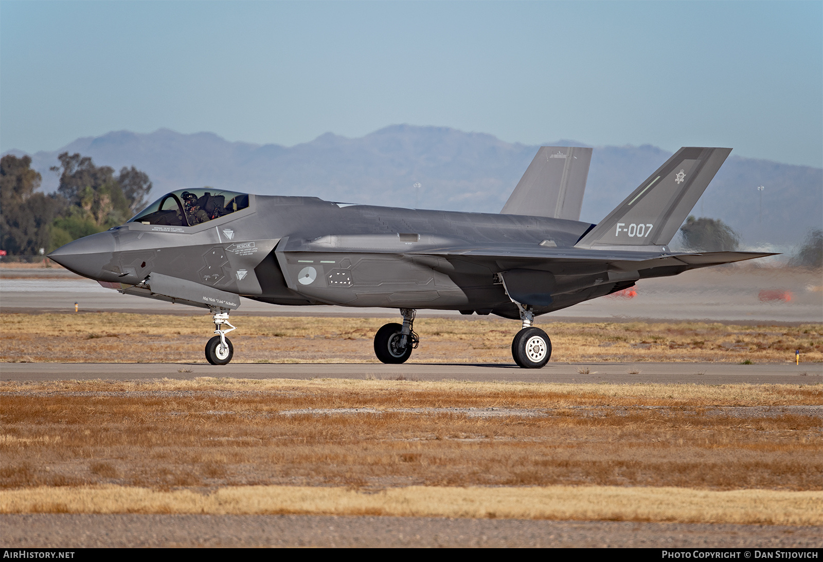 Aircraft Photo of F-007 | Lockheed Martin F-35A Lightning II | Netherlands - Air Force | AirHistory.net #311348